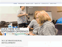 Tablet Screenshot of nccat.org